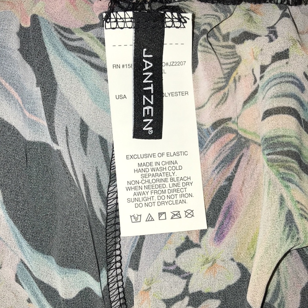 Jantzen Pull On Swim Cover-up Pants NWT - Picture 9 of 9